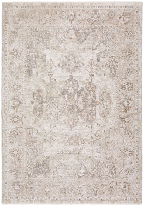 5' x 7'10" Beige Rectangle Rug