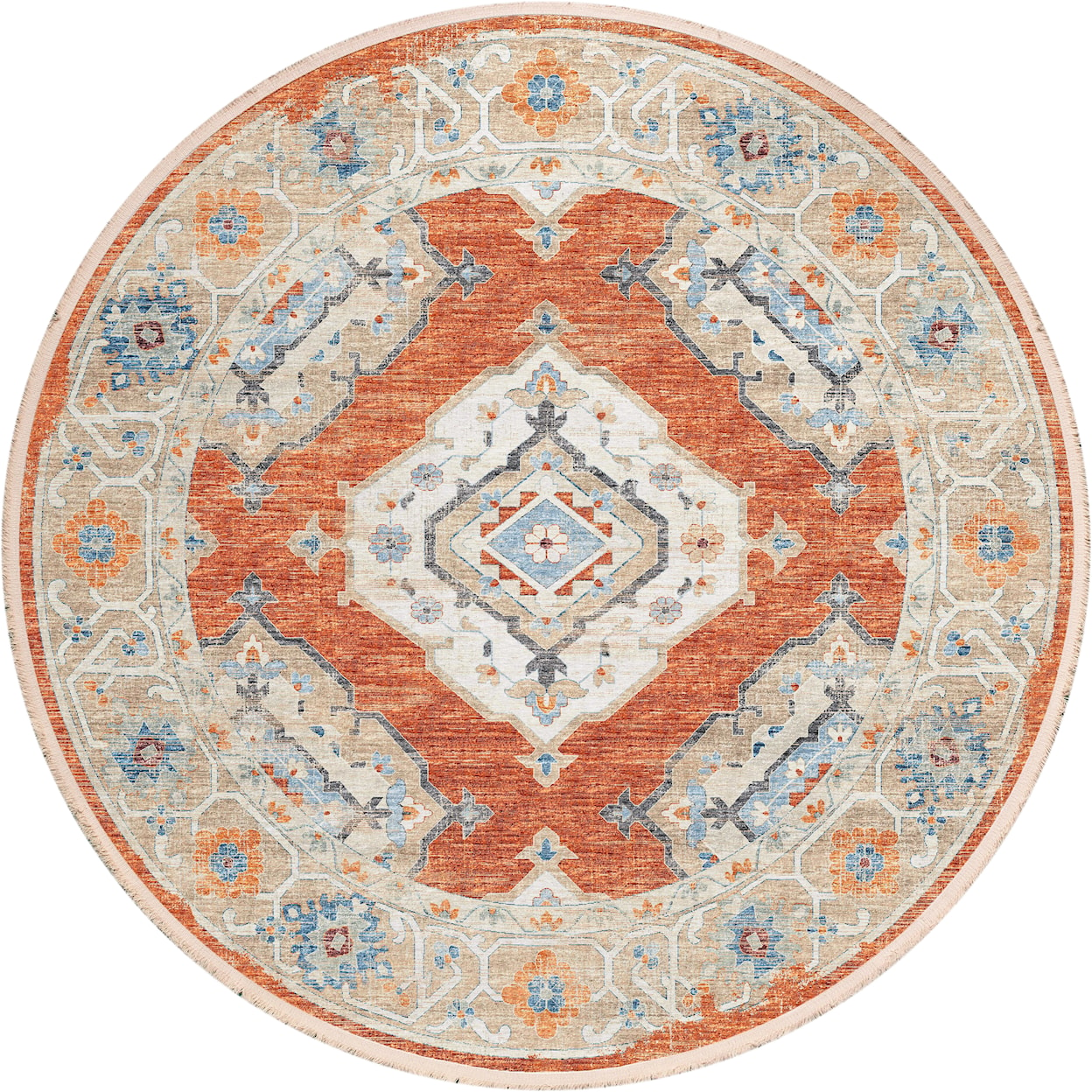 Dalyn Marbella 4' Round Rug