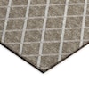 Dalyn York York YO1 Taupe 18"x18" Corner Sample