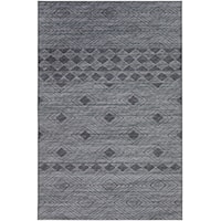 18"x18" Corner Sample Gray Rug