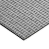 Dalyn Hinton Hinton HN1 Gray 18"x18" Corner Sample