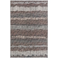 5'x7'6" Brown Rug