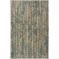 6' Round Green Rug