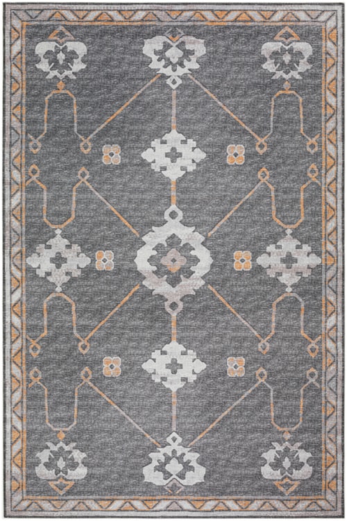 5'x7'6" Gray Rug