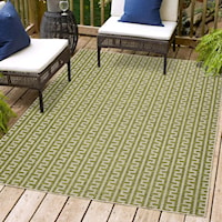 3' x 5' Green Rug