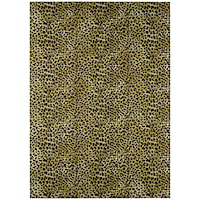 2'3"x7'6" Gold Rug