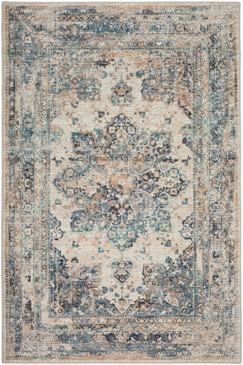 9'x12' Blue Rug