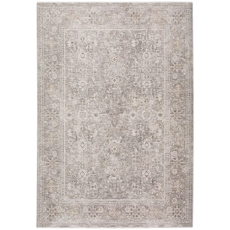 3' x 5' Gray Rectangle Rug