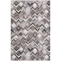 18"x18" Corner Sample Gray Rug