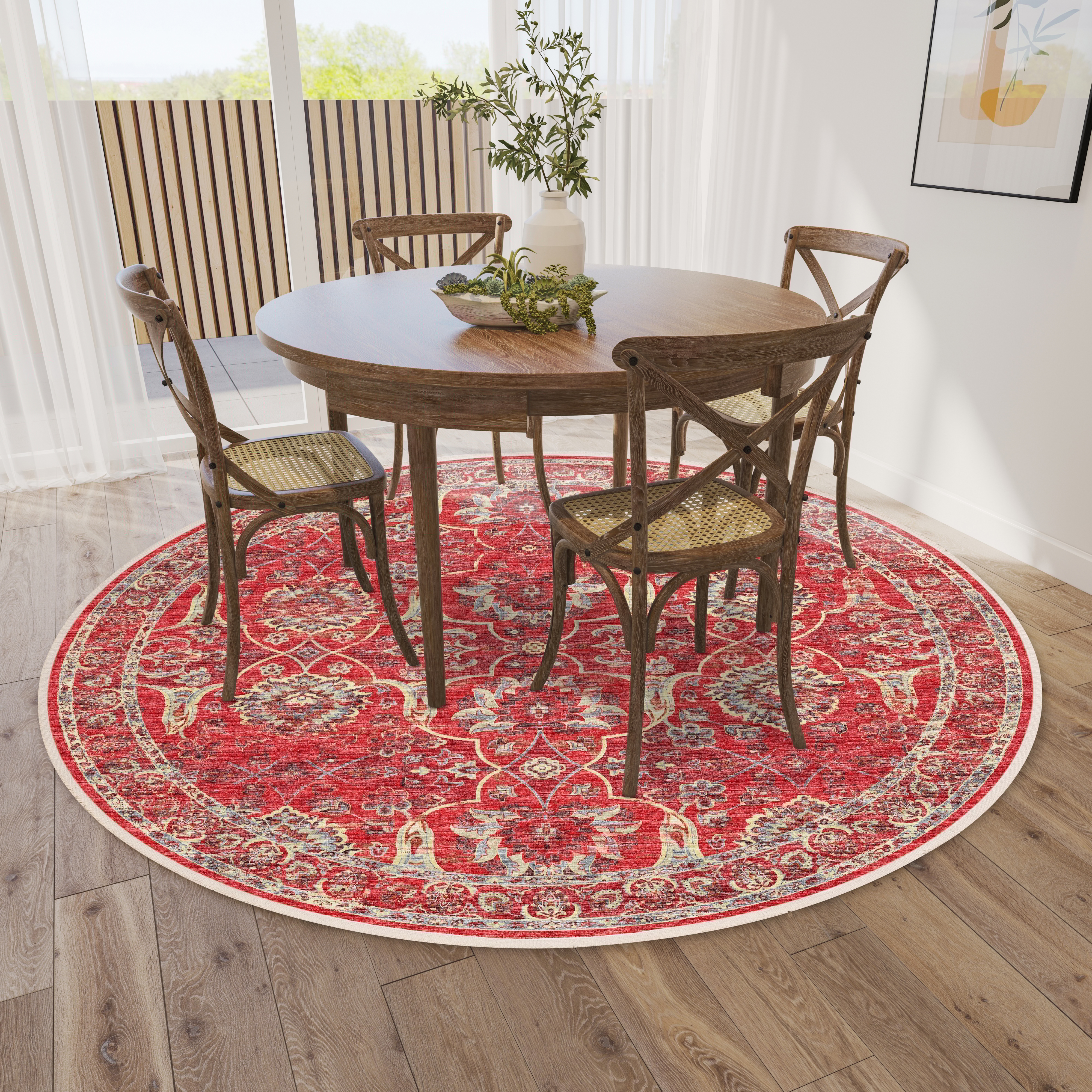 8' Round Rug