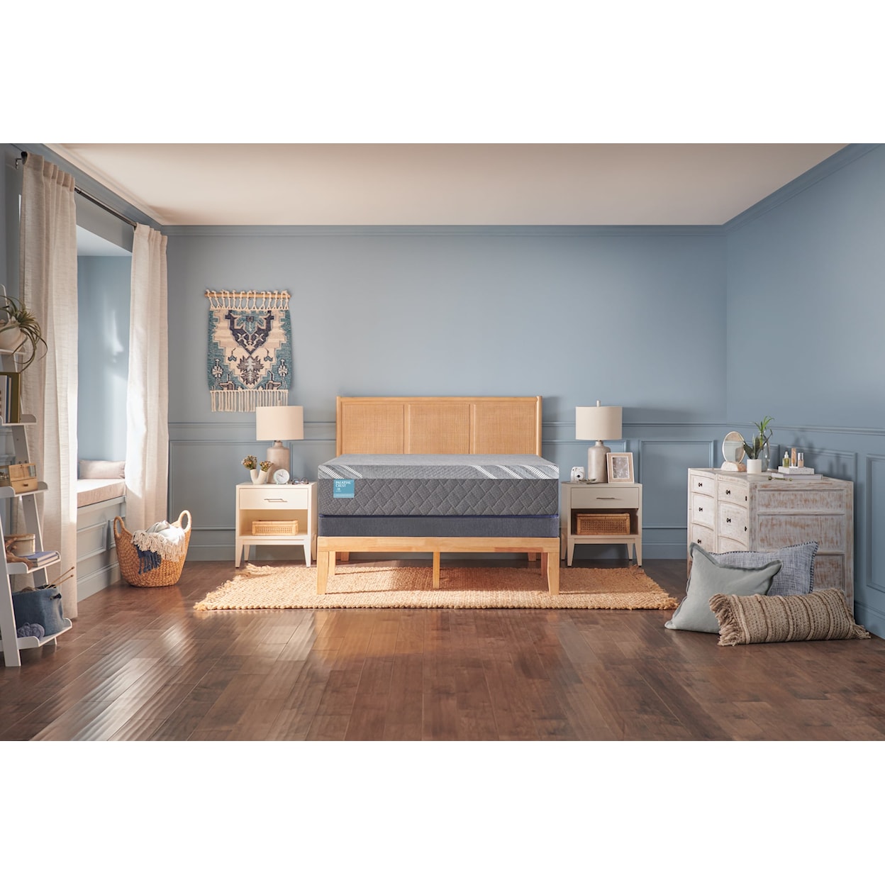 Sealy Palatial Crest H6 Cathedral Cove Medium Split CA King Mattress