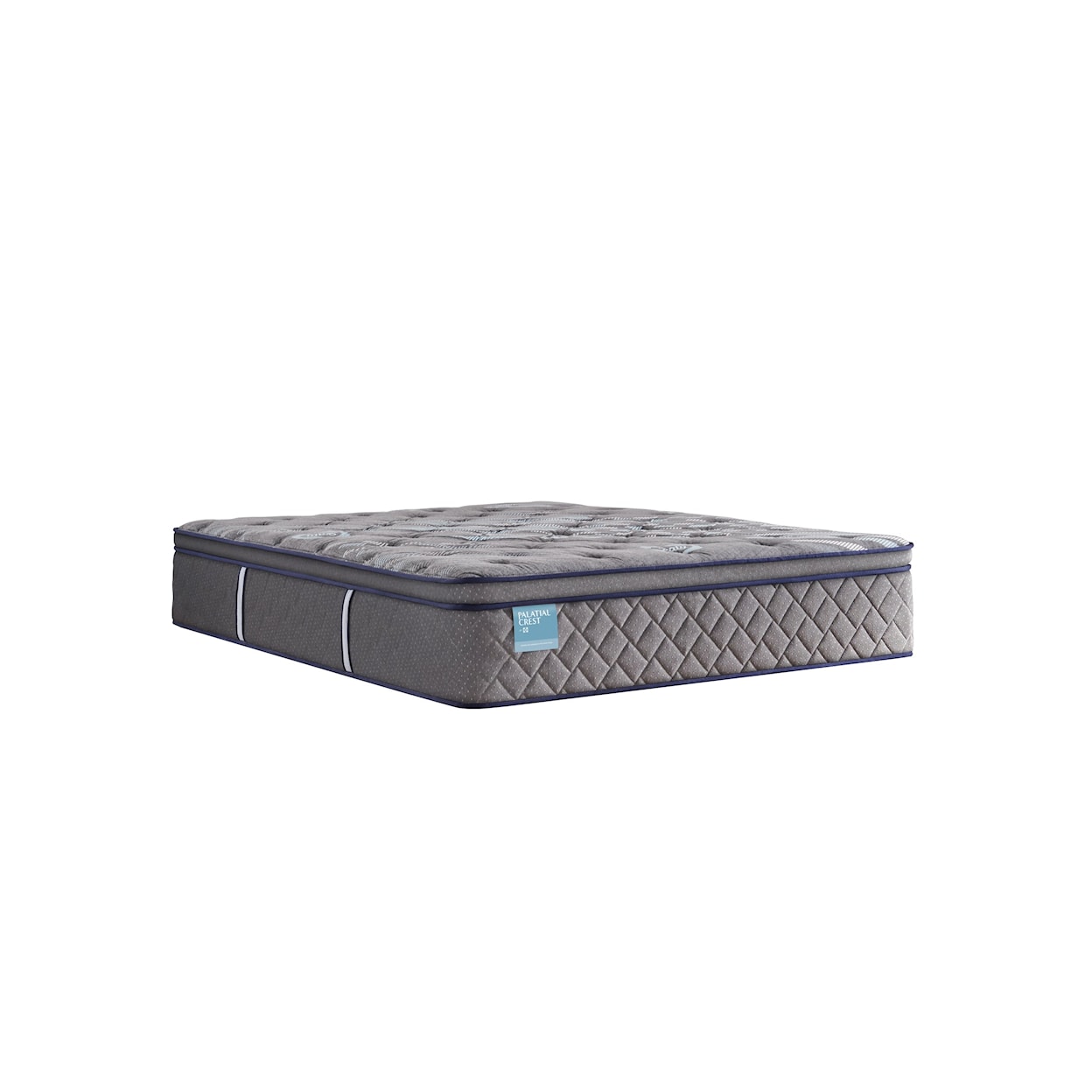 Sealy Palatial Crest S6 Cathedral Cove Soft EPT Split CA King Mattress