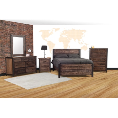 Structura Queen 5 pc Bedroom Suite