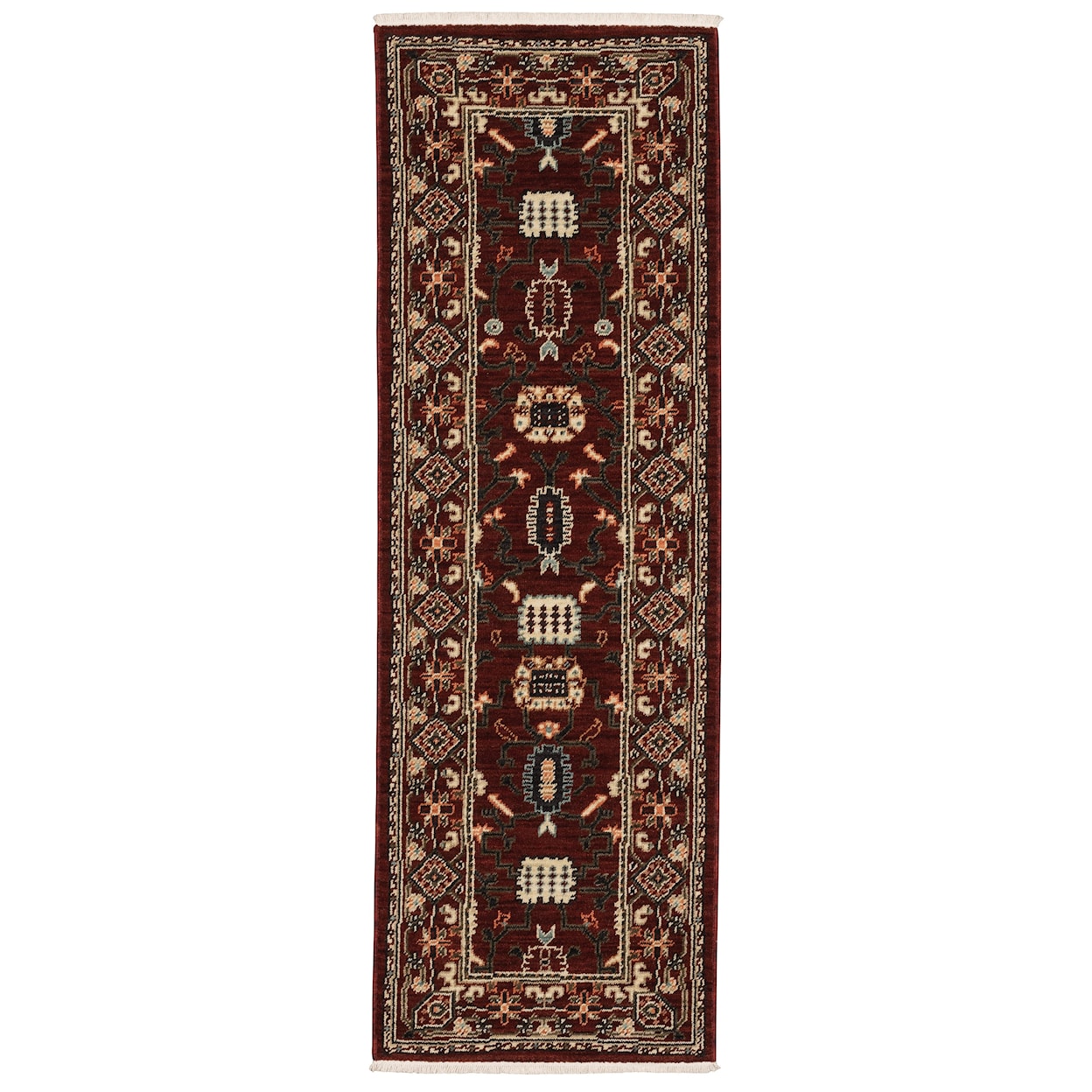 Oriental Weavers Lilihan 2' 6" X 12' Runner Rug