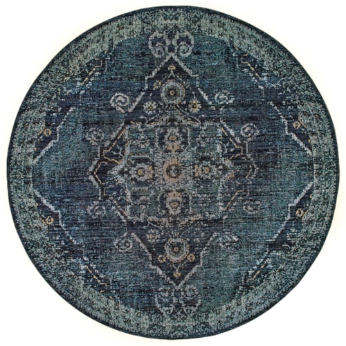7'10" Round Rug