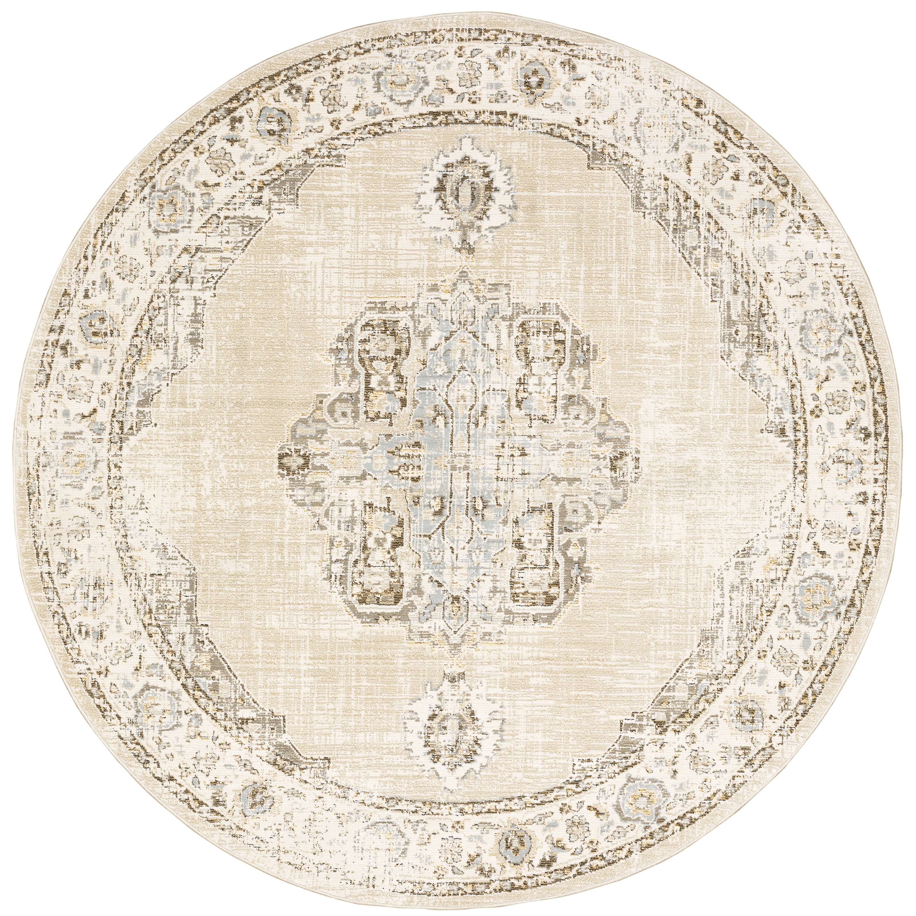 7'10" Round Rug