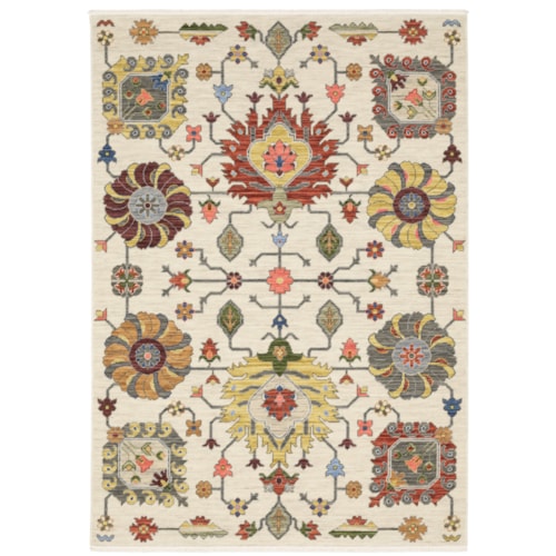 6' 7" X  9' 6" Rectangle Rug