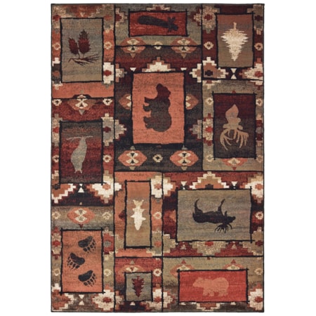 6' 7" X 9' 2" Rectangle Rug