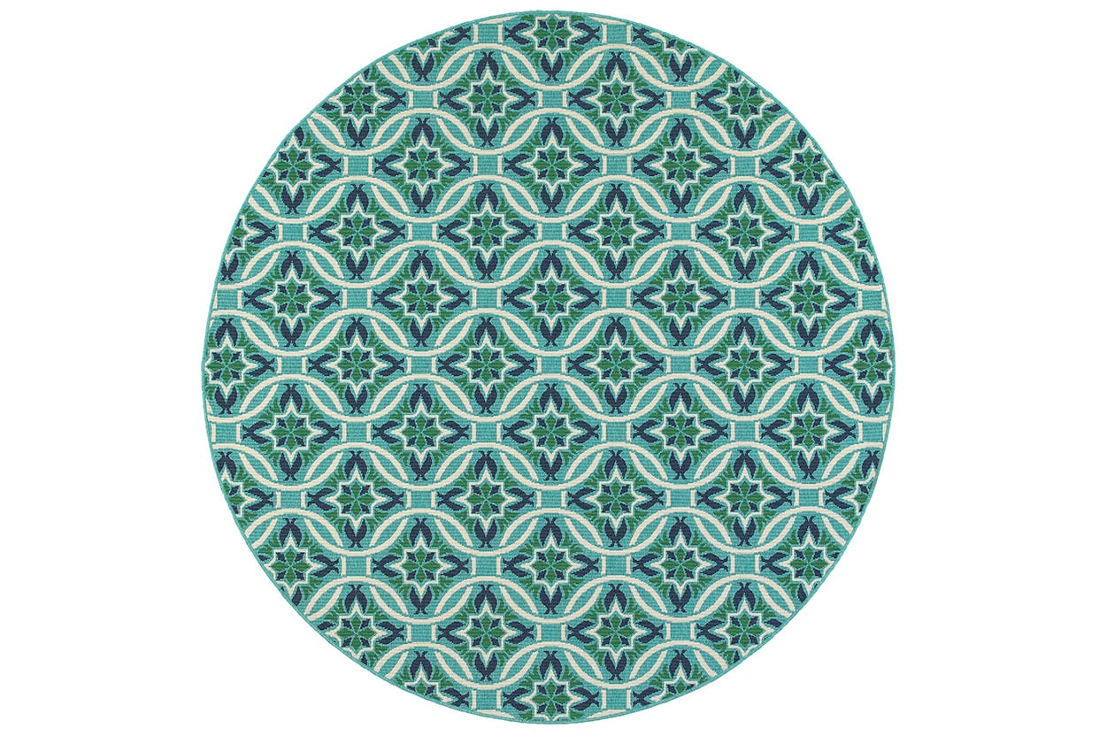 7' 10" Round Area Rug