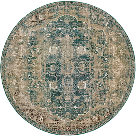 7'10" Round Rug