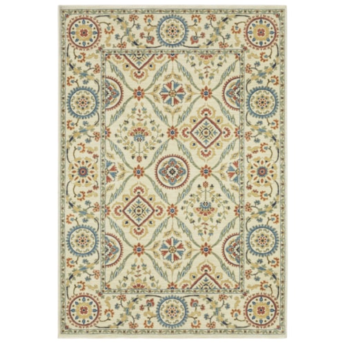 6' 7" X  9' 6" Rectangle Rug
