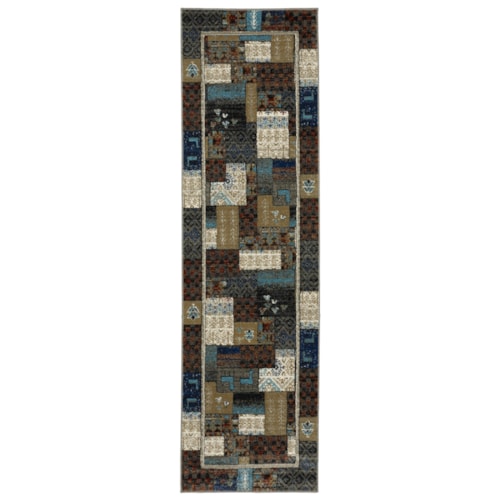 2' 3 X  7' 6 Egypt Rug