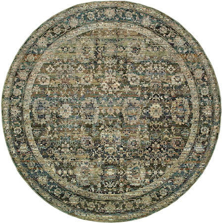 7'10" Round Rug