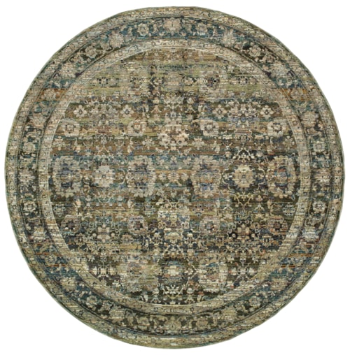 7'10" Round Rug