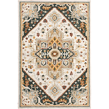 3' 6" X  5' 6" Rectangle Rug