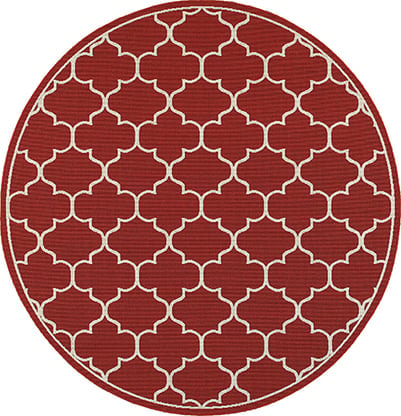 7' 10" Round Area Rug