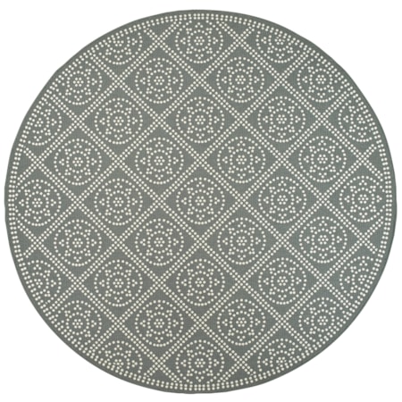 7'10" X  7'10" Round Rug