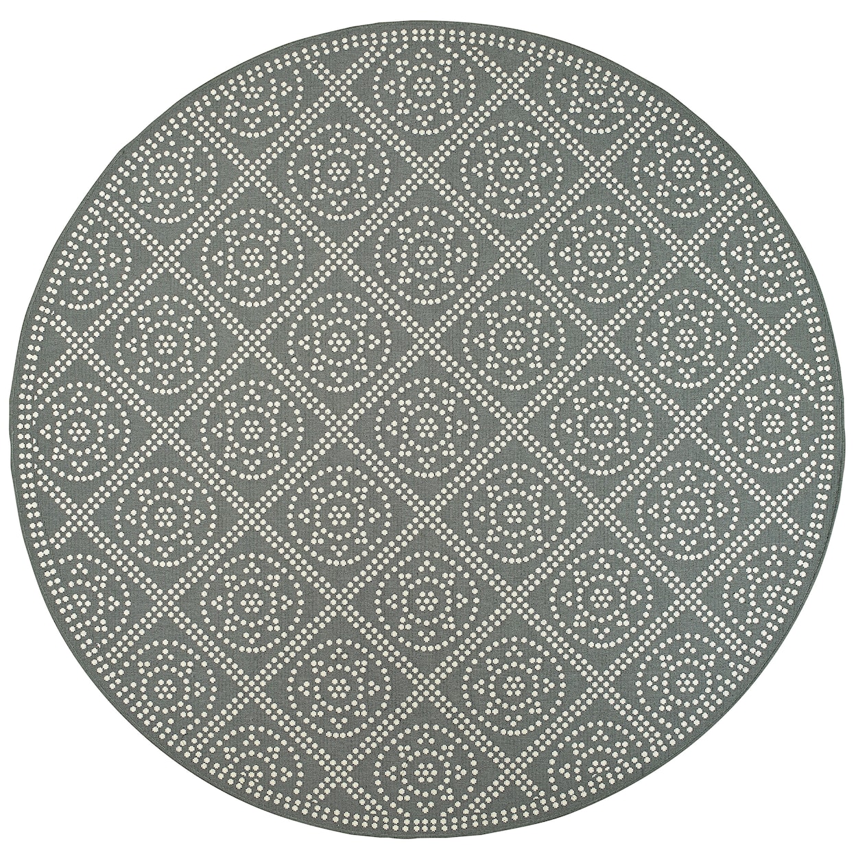 Oriental Weavers Marina 7'10" X  7'10" Round Rug