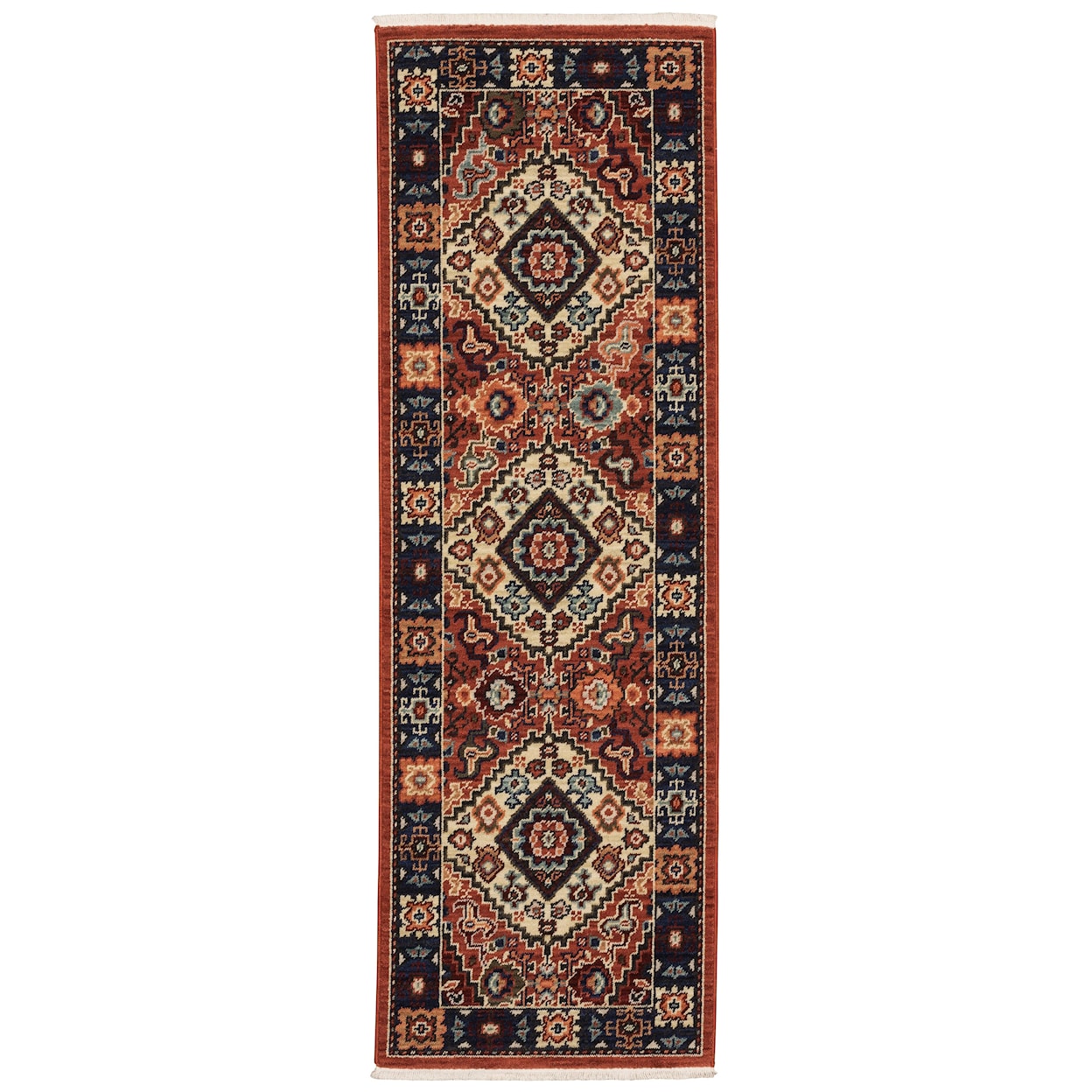 Oriental Weavers Lilihan 2' 6" X 12' Runner Rug