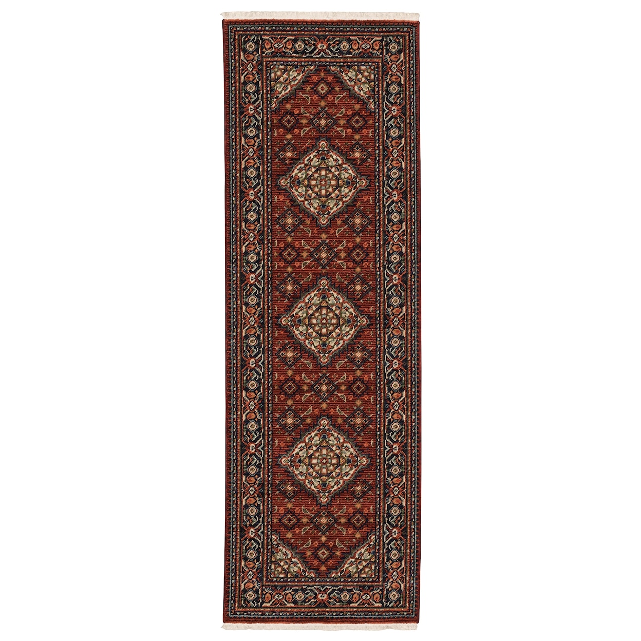 Oriental Weavers Lilihan 2' 6" X 12' Runner Rug