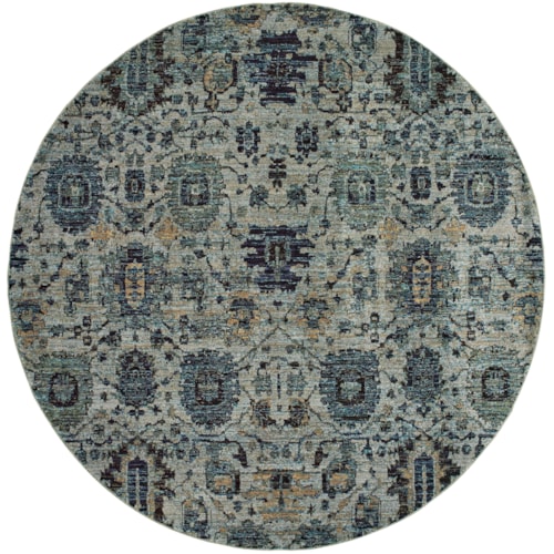 7'10" Round Rug