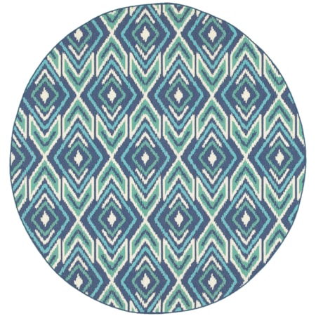7' 10" Round Area Rug