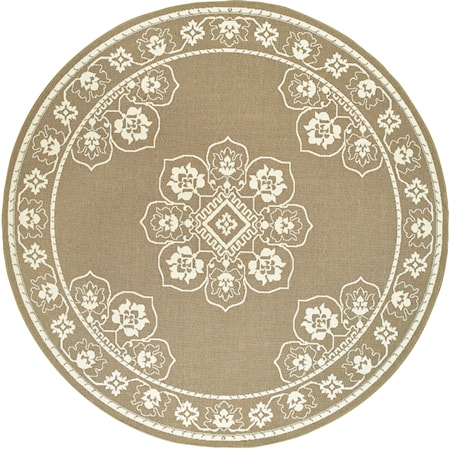 7'10" X  7'10" Round Rug