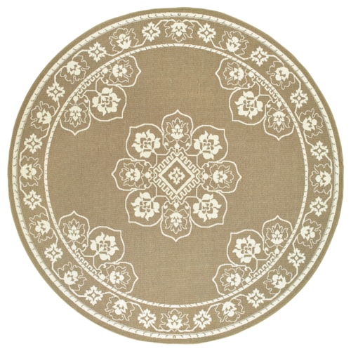 7'10" X  7'10" Round Rug