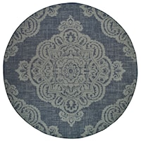 7'10" X  7'10" Round Rug