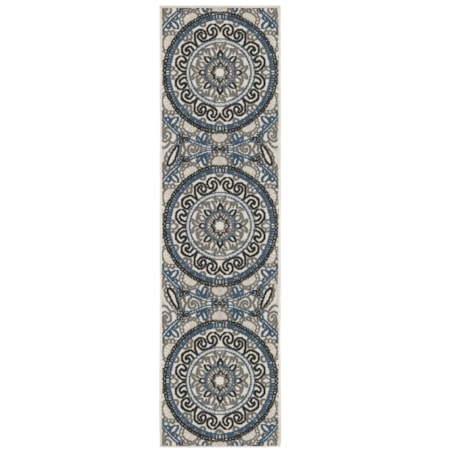 1'10" X  7' 3"  Rug