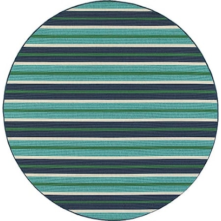 7&apos; 10&quot; Round Area Rug