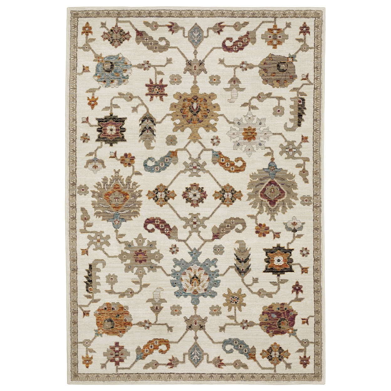 Oriental Weavers Andorra 2' 6" X 12'  Rug