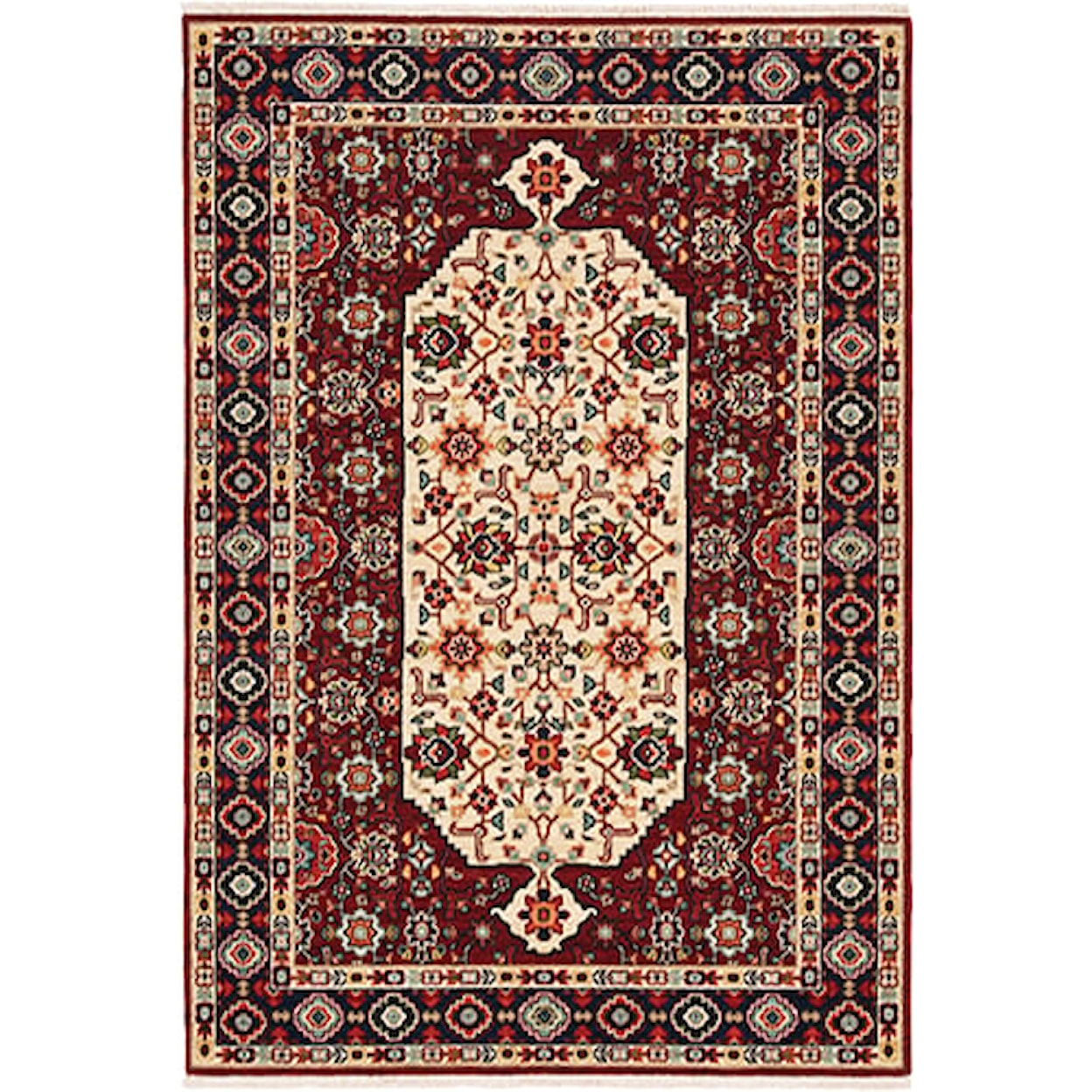 Oriental Weavers Lilihan 3' 3" X  5' Rectangle Rug