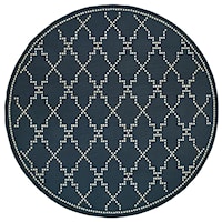 7'10" X  7'10" Round Rug