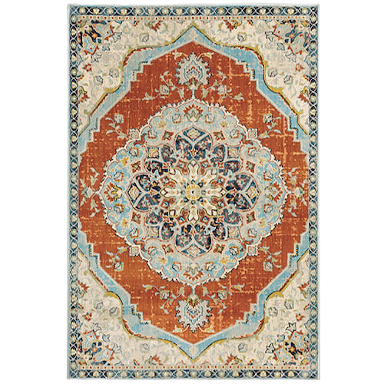 Oriental Weavers Xanadu 9'10" X 12'10" Rectangle Rug