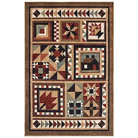 5&apos; 3&quot; X  7&apos; 3&quot; Rectangle Rug