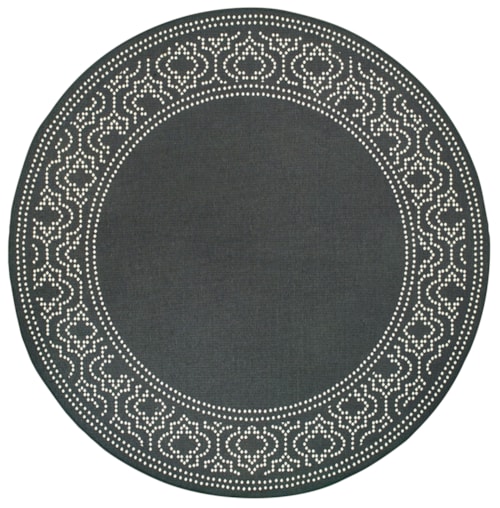 7'10" X  7'10" Round Rug