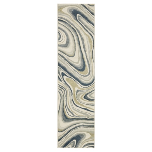1'10" X  7' 3" Runner Rug
