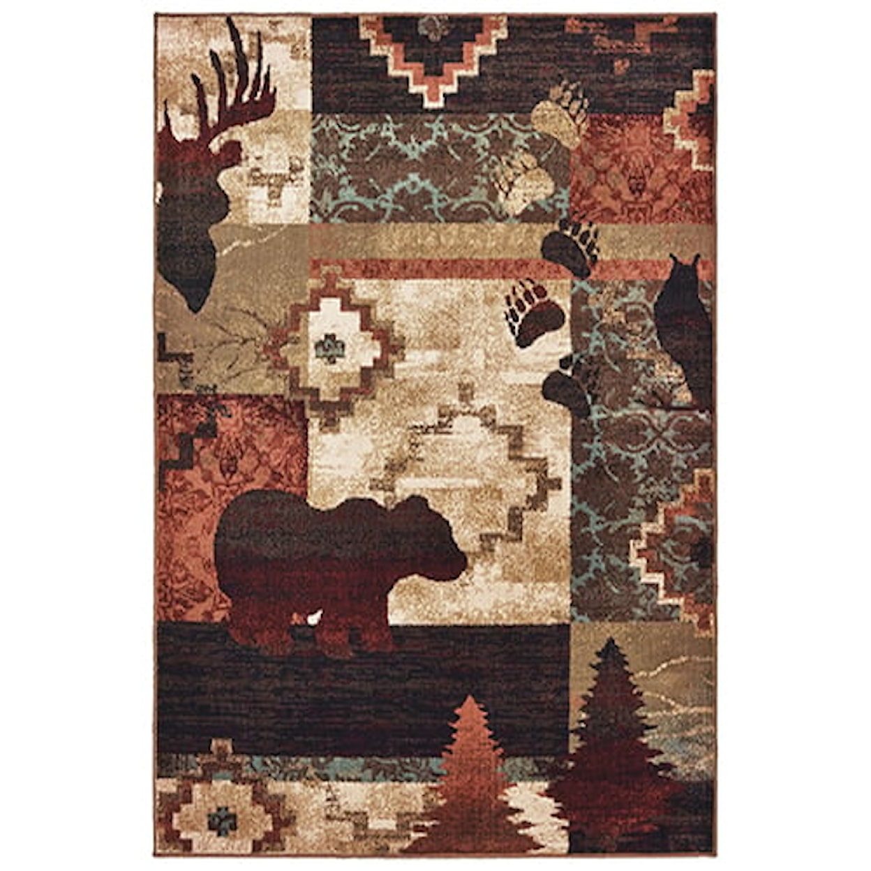 Oriental Weavers Woodlands 9'10" X 12'10" Rectangle Rug