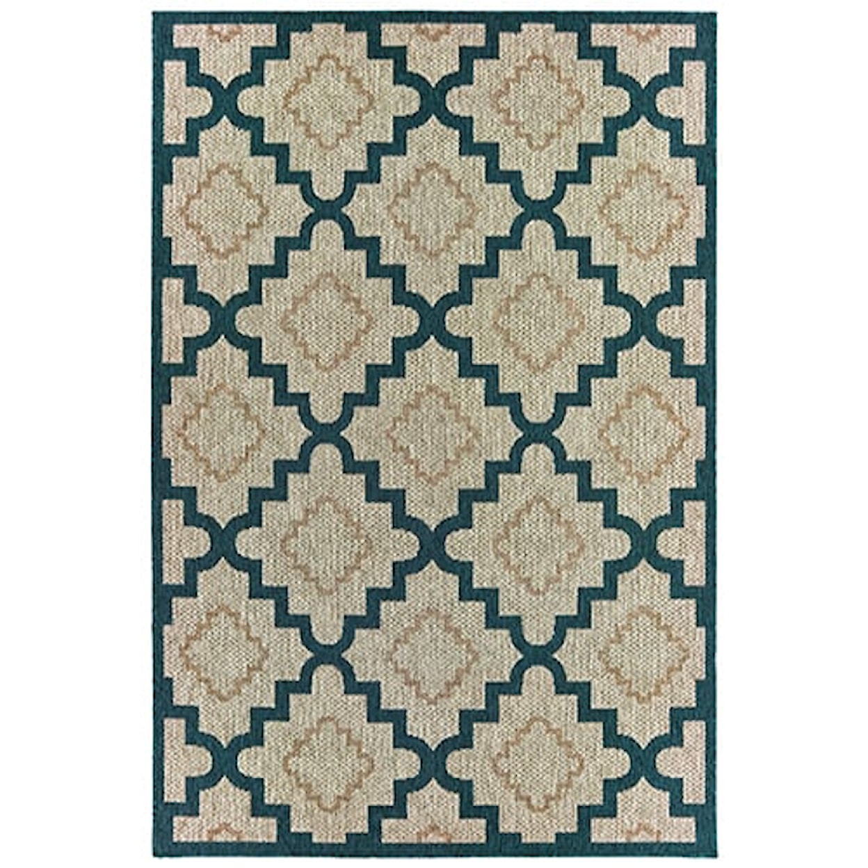 Oriental Weavers Latitude 5' 3" X  7' 3" Rectangle Rug